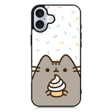 Pusheen The Cat Rainbow Cupcakes iPhone 16 Case