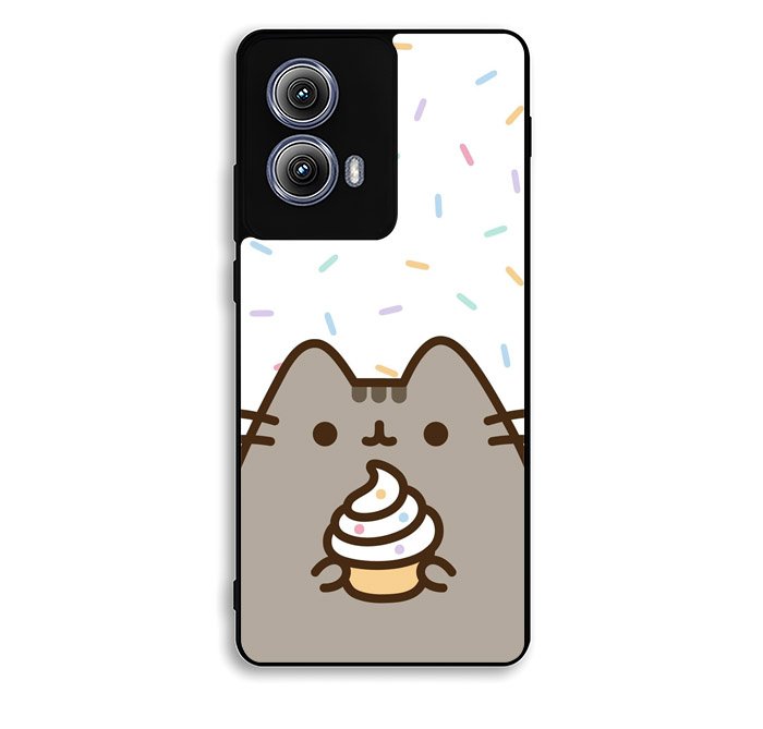 Pusheen The Cat Rainbow Cupcakes Motorola Moto Edge 2024 Case OV2209