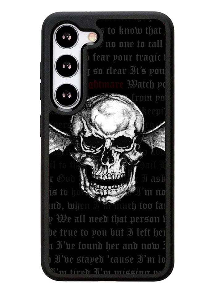 Deathbat Avenged Sevenfold Samsung Galaxy S23 Plus 5G / Samsung Galaxy S23+ 5G Case