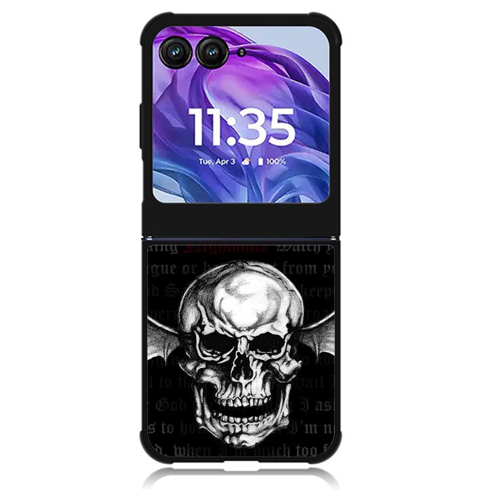 Deathbat Avenged Sevenfold Motorola Moto Razr Plus 2024 , Moto Razr+ 2024 Case