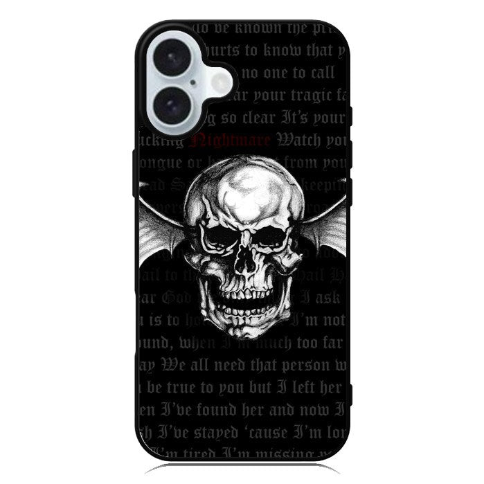 Deathbat Avenged Sevenfold iPhone 16 Case