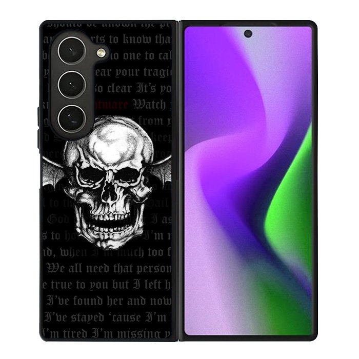 Deathbat Avenged Sevenfold Samsung Galaxy Z Fold 6 Case