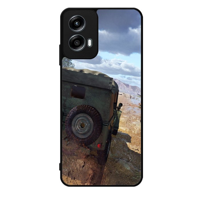 Free Fire Jeep Garena Motorola Moto G Play 2024 Case OV7053