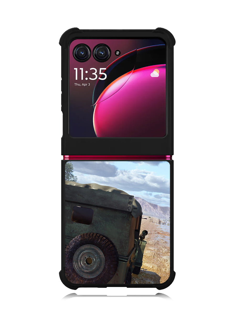 Free Fire Jeep Garena Motorola Moto Razr Plus 2023 , Moto Razr+ 2023 Case OV7053