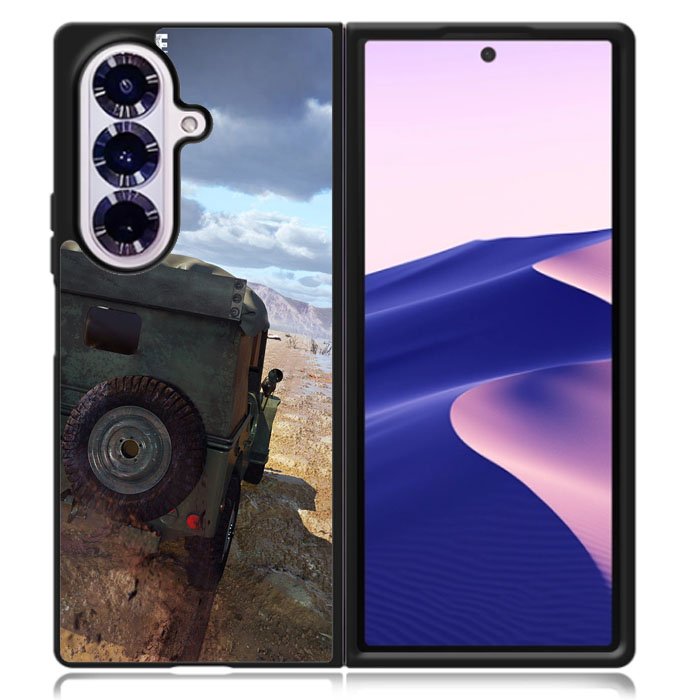 Free Fire Jeep Garena Samsung Galaxy Z Fold 7 Case OV7053