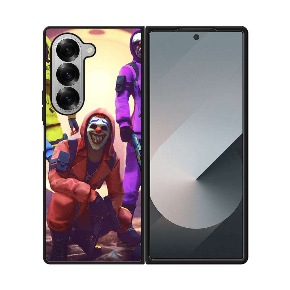 Free Fire Clown Garena Samsung Galaxy Z Fold 7 5G Case QC7057
