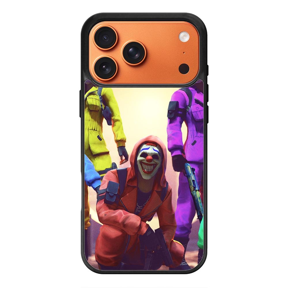 Free Fire Clown Garena iPhone 17 Pro Max Case QC7057
