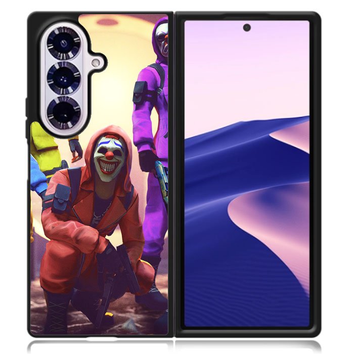 Free Fire Clown Garena Samsung Galaxy Z Fold 7 Case OV7057