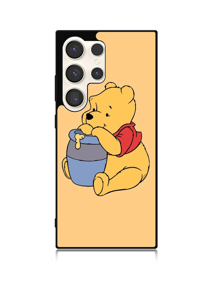 Winnie The Pooh Honey Eat Samsung Galaxy S25 Ultra 5G Case