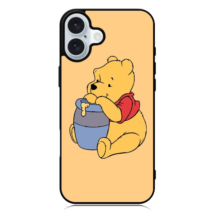 Winnie The Pooh Honey Eat iPhone 16 Plus Case