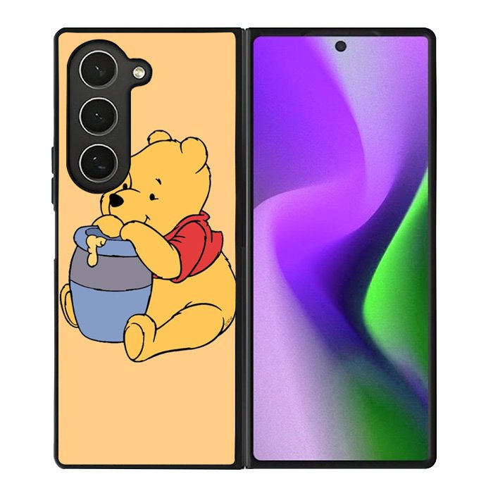 Winnie The Pooh Honey Eat Samsung Galaxy Z Fold 6 Case