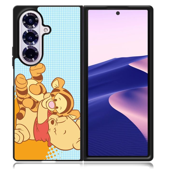 Winnie The Pooh And Tigger Samsung Galaxy Z Fold 7 Case OV6852