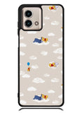 Winnie The Pooh Cloud Pattern Motorola Moto G Stylus 5G 2023 Case OV6854