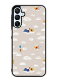 Winnie The Pooh Cloud Pattern Samsung Galaxy A15 5G Case OV6854