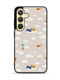 Winnie The Pooh Cloud Pattern Samsung Galaxy S25 Plus 5G , Samsung Galaxy S25+ 5G Case OV6854