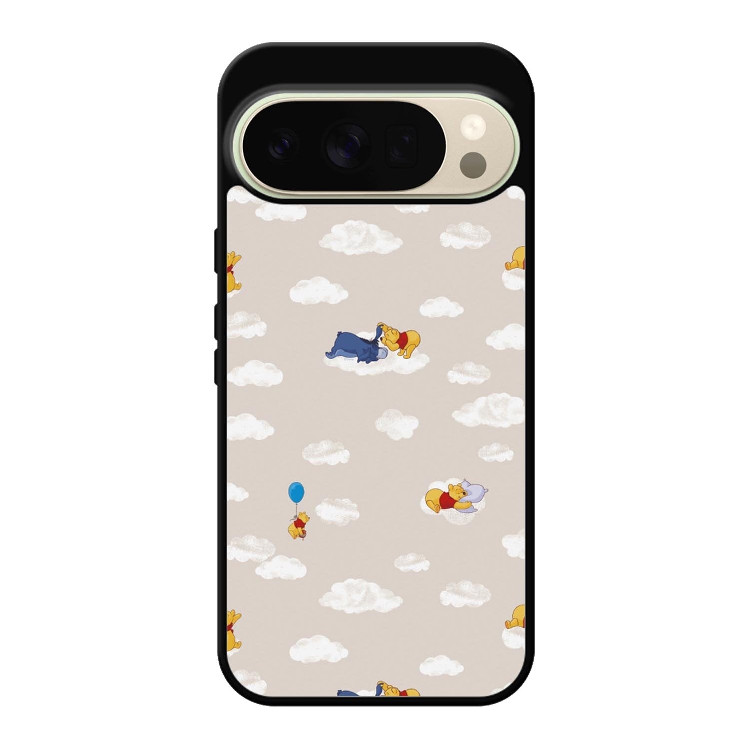 Winnie The Pooh Cloud Pattern Google Pixel 10 Pro Case QC6854