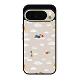 Winnie The Pooh Cloud Pattern Google Pixel 10 Pro Case QC6854