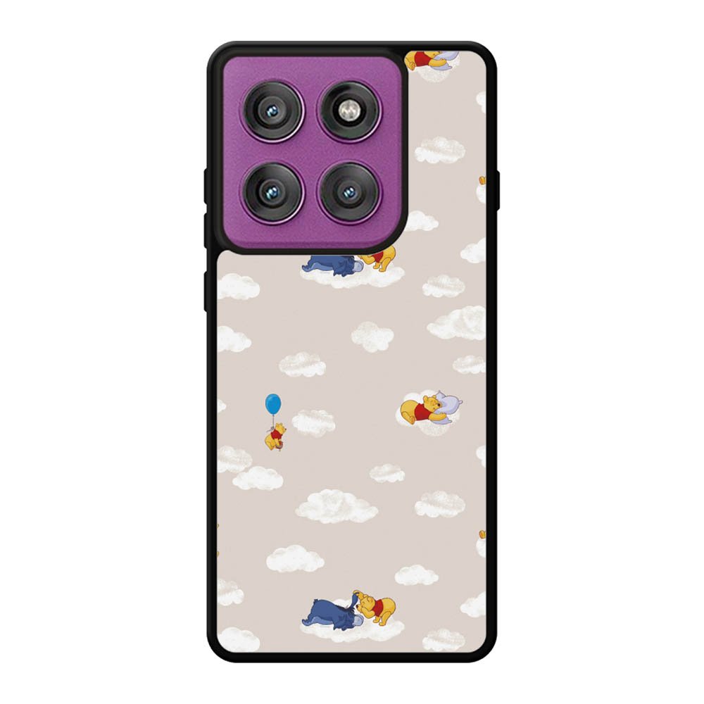 Winnie The Pooh Cloud Pattern Motorola Moto Edge 60 Pro Case QC6854