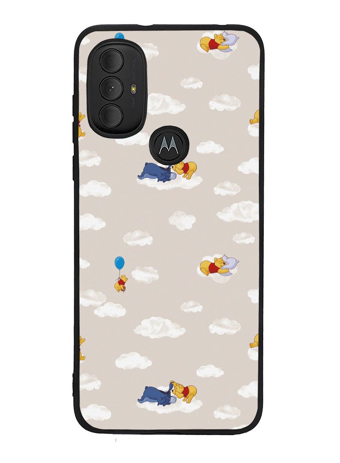 Winnie The Pooh Cloud Pattern Motorola Moto G Pure 2021 , Moto G Power 2022 Case OV6854