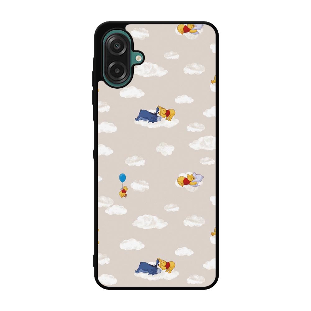 Winnie The Pooh Cloud Pattern Samsung Galaxy A07 Case QC6854