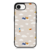 Winnie The Pooh Cloud Pattern iPhone 16e Case OV6854