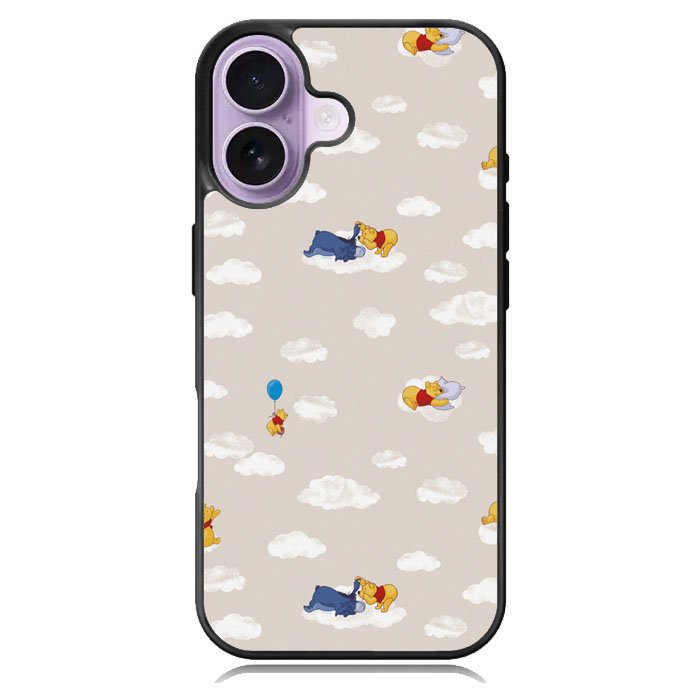 Winnie The Pooh Cloud Pattern iPhone 17 Case OV6854