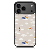 Winnie The Pooh Cloud Pattern Samsung Galaxy S26 Ultra Case OV6854