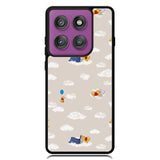 Winnie The Pooh Cloud Pattern Motorola Moto Edge 2025 | Moto Edge 60 Fusion | Moto Edge 60 Pro Case OV6854