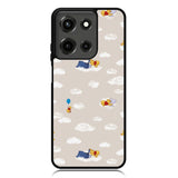 Winnie The Pooh Cloud Pattern Motorola Moto G 5G 2025 Case OV6854