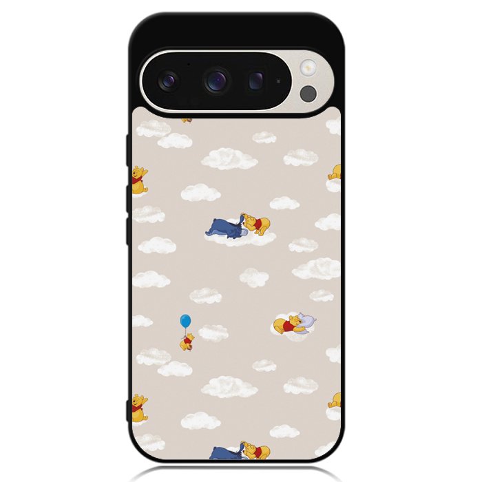 Winnie The Pooh Cloud Pattern Google Pixel 9 | Pixel 9 Pro Case OV6854