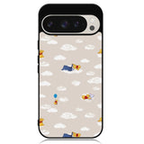 Winnie The Pooh Cloud Pattern Google Pixel 9 | Pixel 9 Pro Case OV6854
