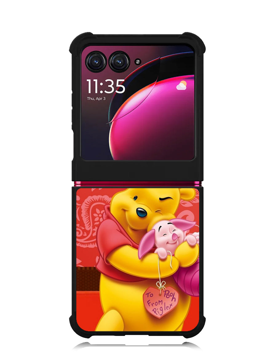 To Pooh From Piglet Motorola Moto Razr Plus 2023 , Moto Razr+ 2023 Case