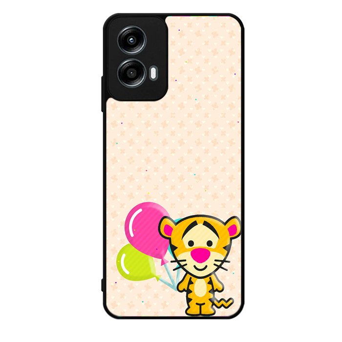 Winnie The Pooh Tigger Ballon Motorola Moto G Play 2024 Case OV6844