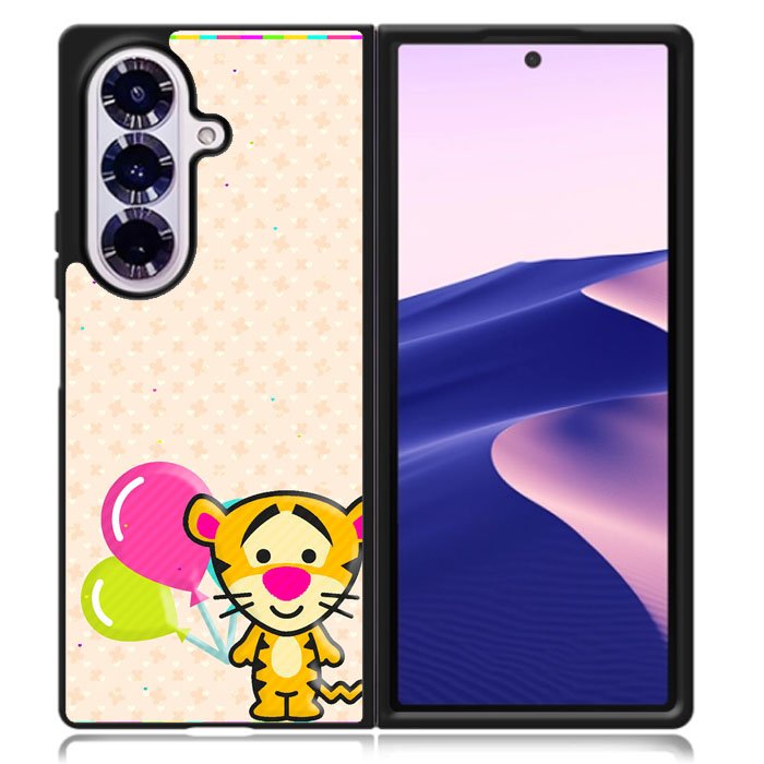 Winnie The Pooh Tigger Ballon Samsung Galaxy Z Fold 7 Case OV6844