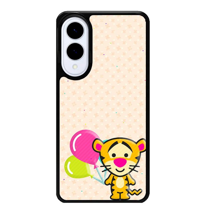 Winnie The Pooh Tigger Ballon Samsung Galaxy S25 Edge 5G Case OV6844