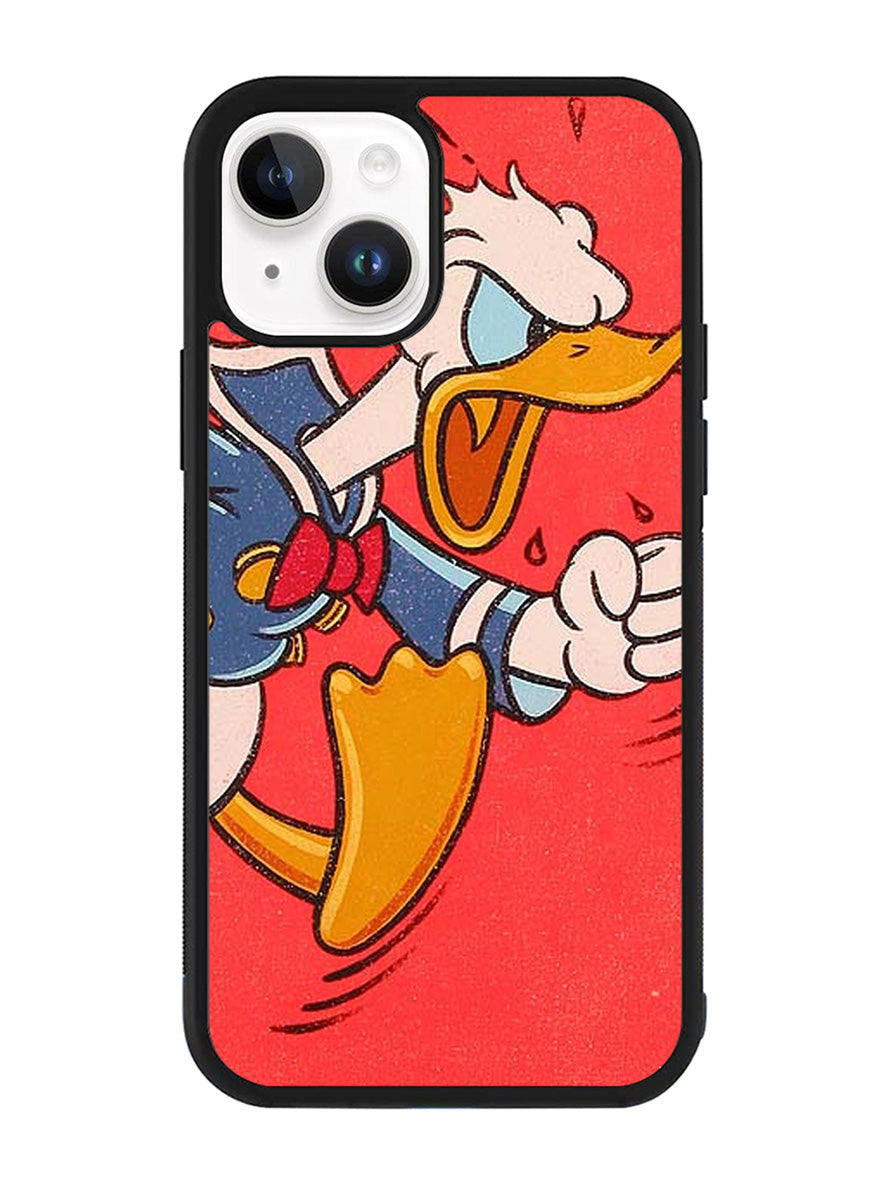 Angry Donald Duck iPhone 14 Case QC3819