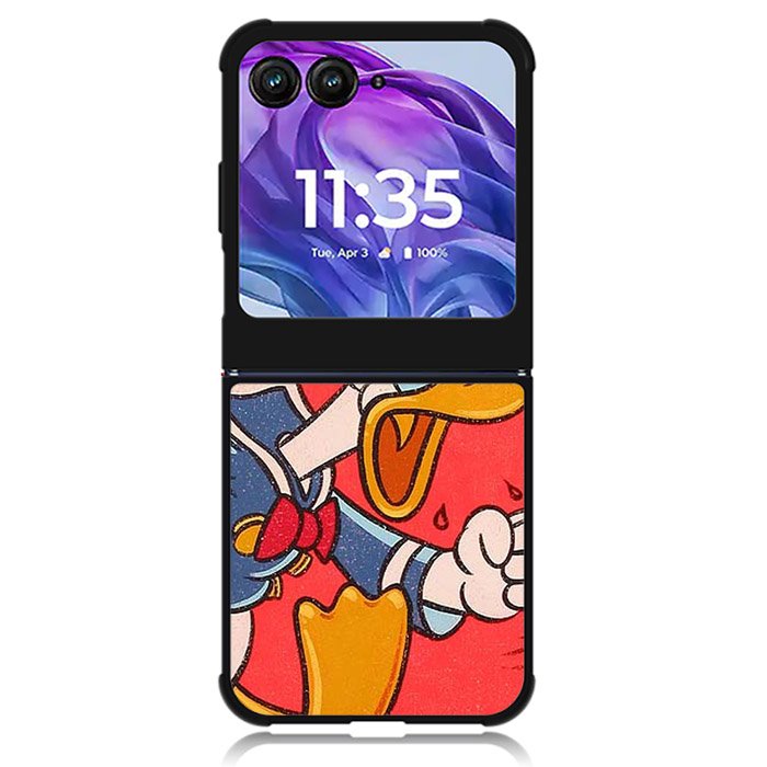 Angry Donald Duck Motorola Moto Razr Plus 2024 , Moto Razr+ 2024 Case OV3819