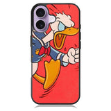 Angry Donald Duck iPhone 17 Case OV3819