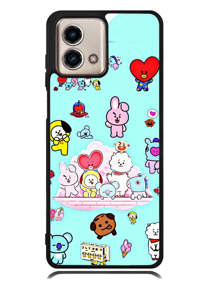 BTS BT21 Family Motorola Moto G Stylus 5G 2023 Case OV4293