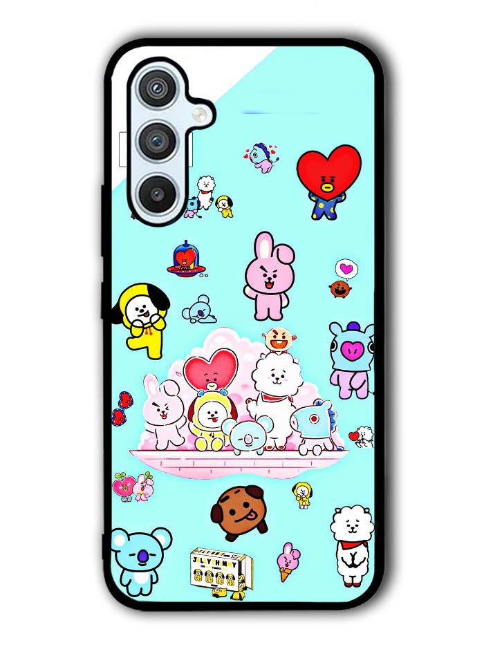 BTS BT21 Family Samsung Galaxy A14 5G Case QC4293
