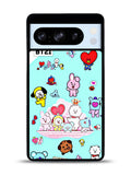 BTS BT21 Family Google Pixel 8 Pro Case QC4293