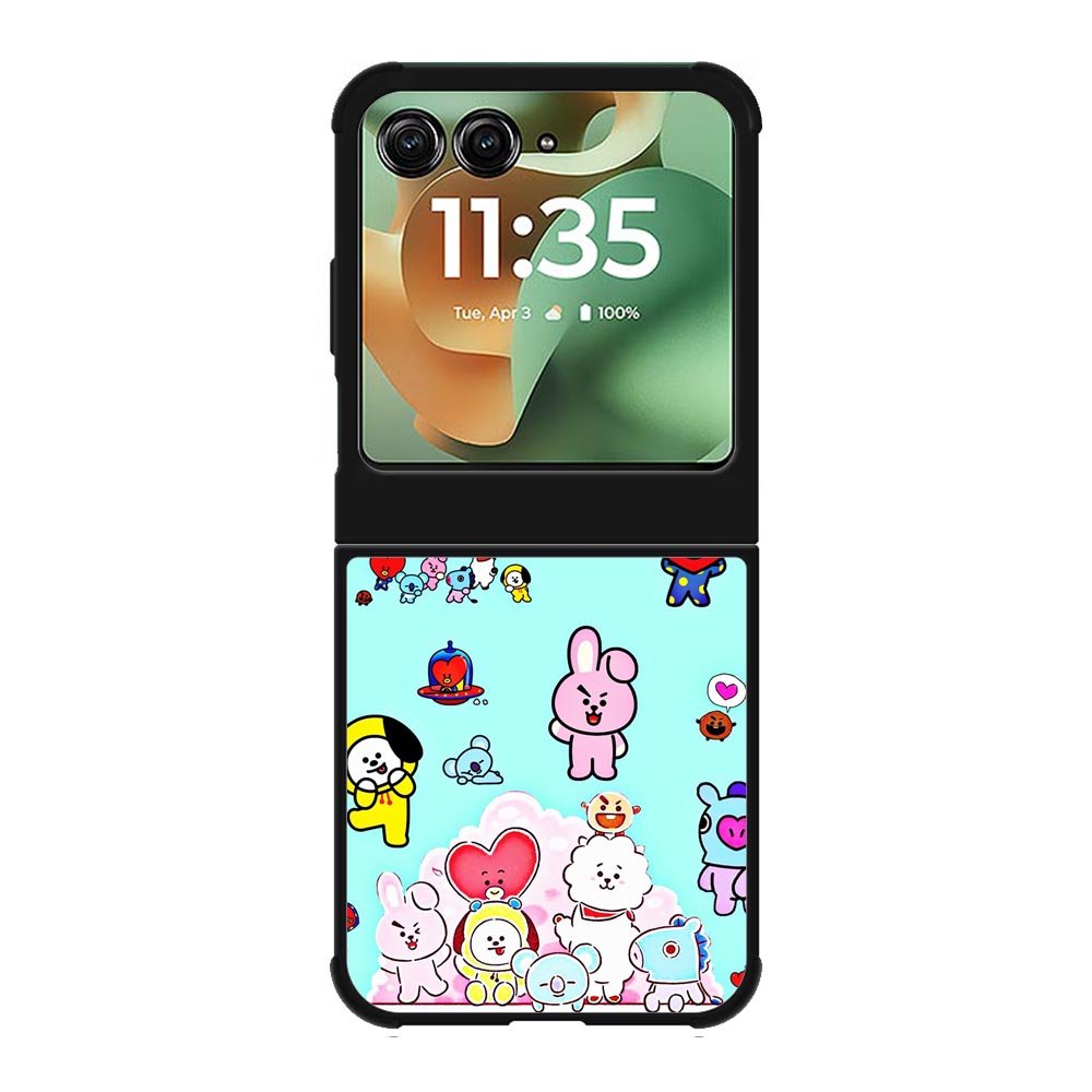 BTS BT21 Family Motorola Moto RAZR 2025 Case OV4293