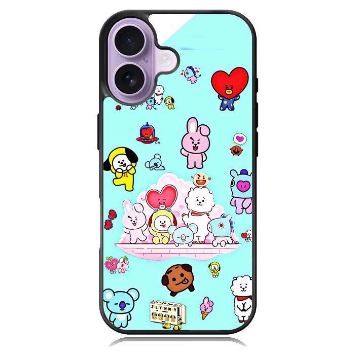 BTS BT21 Family iPhone 17 Case OV4293