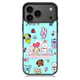 BTS BT21 Family iPhone 17 Pro Case RC4293