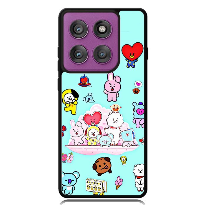 BTS BT21 Family Motorola Moto Edge 2025 | Moto Edge 60 Fusion | Moto Edge 60 Pro Case OV4293