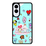 BTS BT21 Family Samsung Galaxy S25 Edge 5G Case OV4293