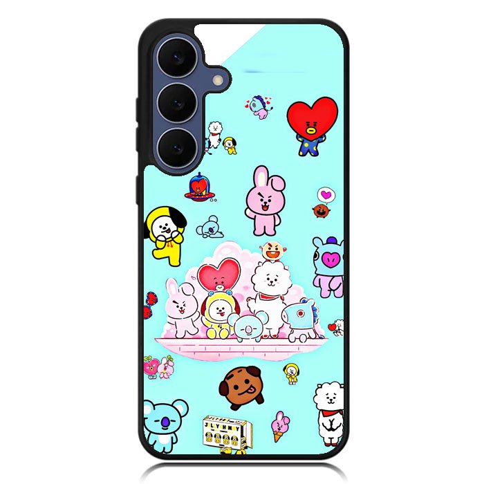 BTS BT21 Family Samsung Galaxy S25 FE Case OV4293
