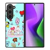 BTS BT21 Family Samsung Galaxy Z Fold 6 5G 2024 Case OV4293