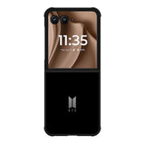 BTS Simple Motorola Moto RAZR Plus 2025 Case OV7123