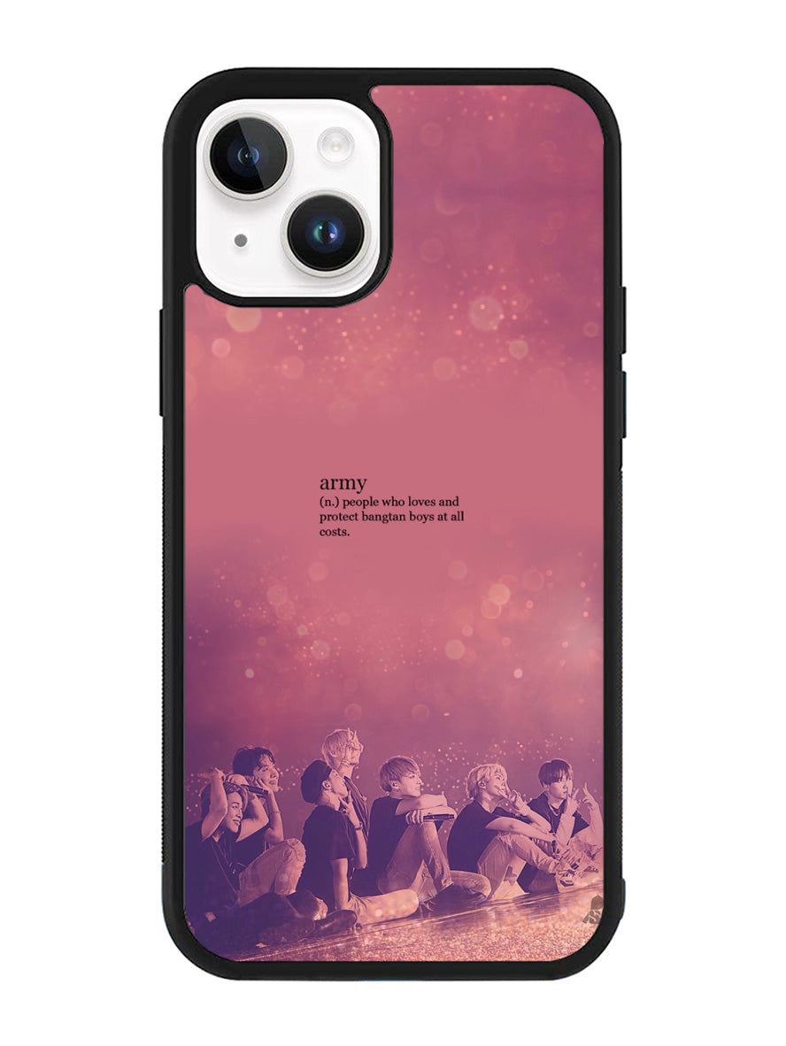 BTS Army Noun iPhone 15 Plus Case OV4249